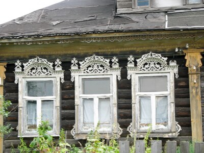 Резные наличники Ростова Великого