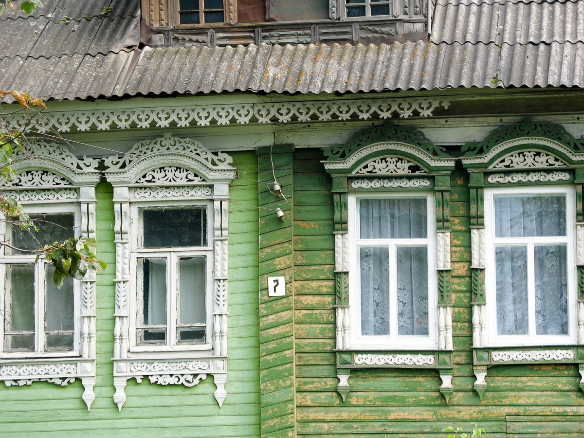 Резные наличники Ростова Великого