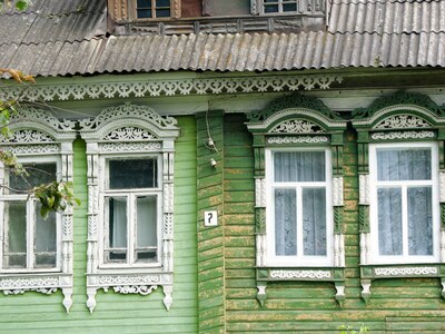 Резные наличники Ростова Великого