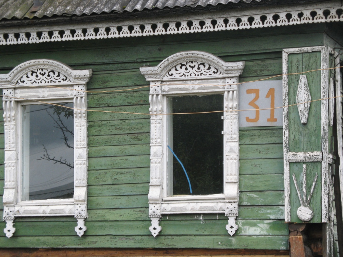 Резные наличники Ростова Великого