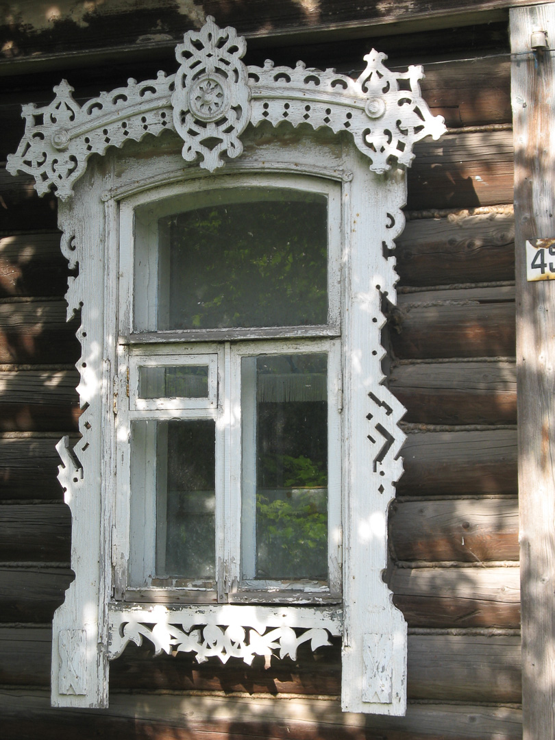 Резные наличники Ростова Великого