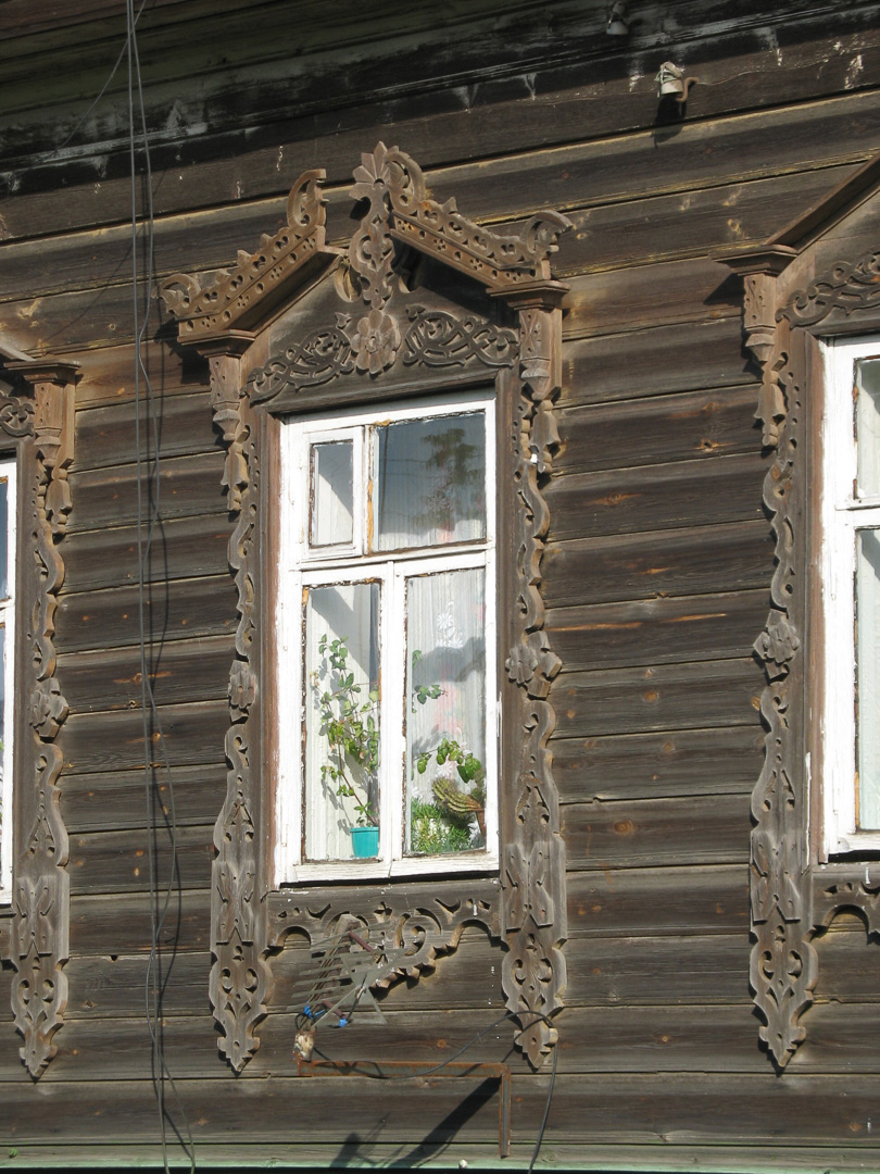 Резные наличники Ростова Великого