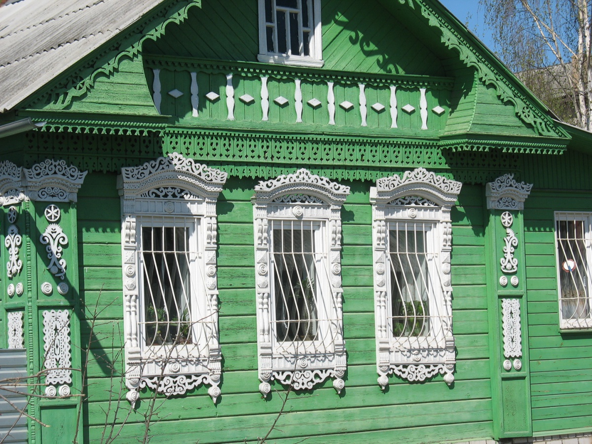 Резные наличники Ростова Великого