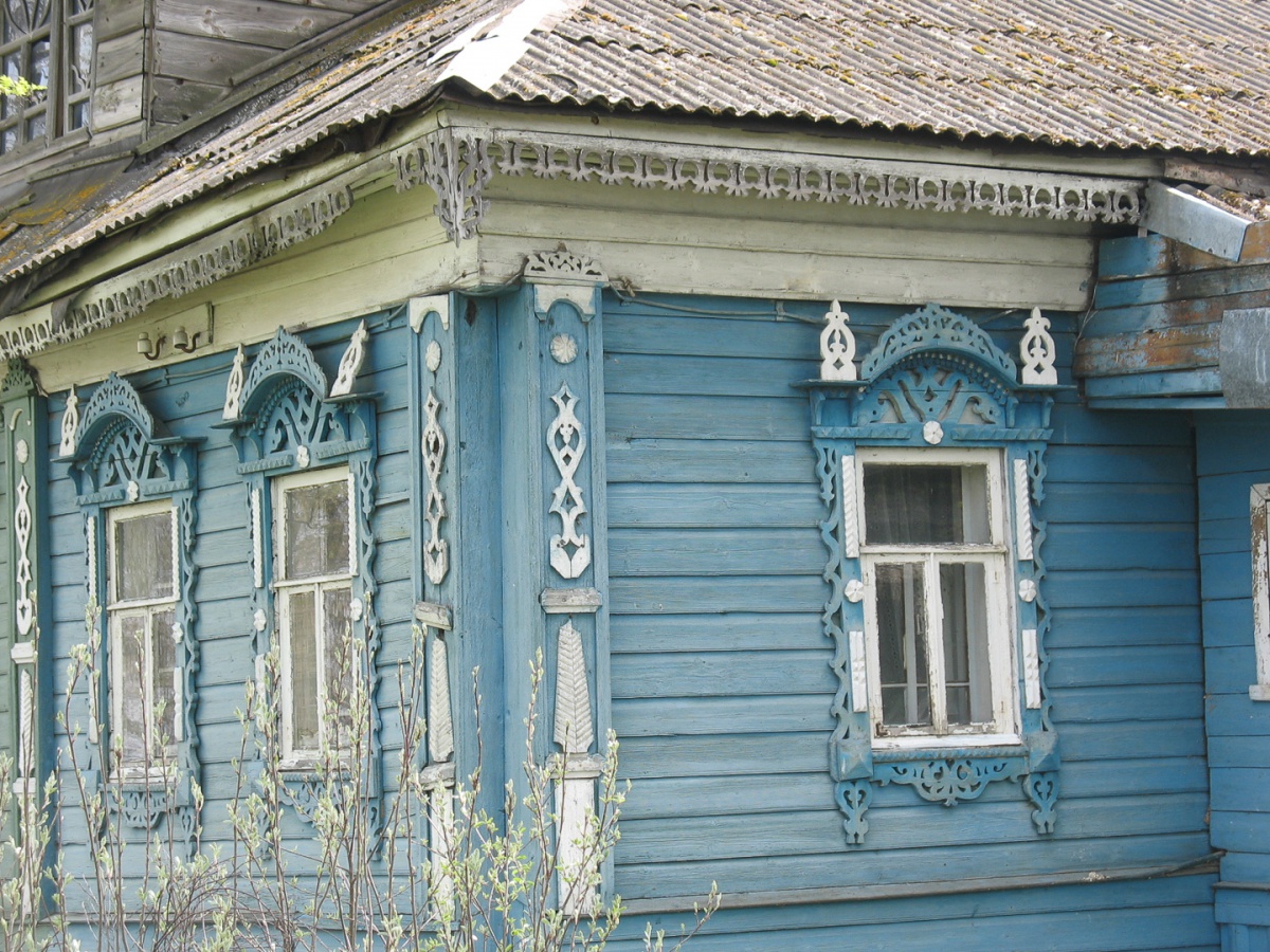 Резные наличники Ростова Великого