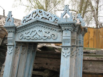 Резные наличники Ростова Великого