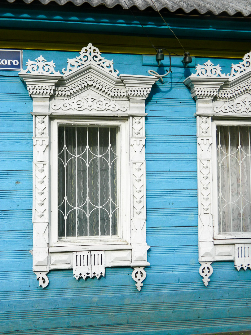 Резные наличники Ростова Великого