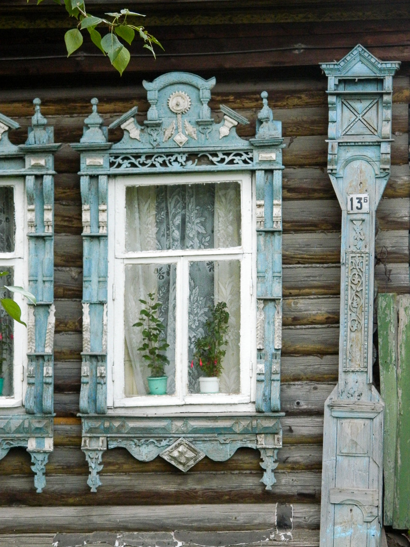 Резные наличники Ростова Великого