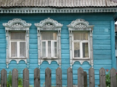 Резные наличники Ростова Великого