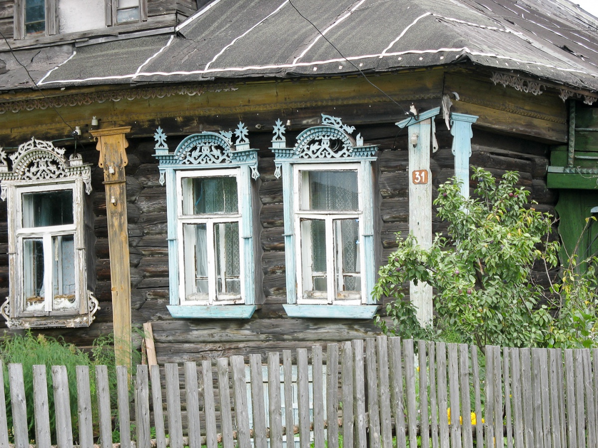 Резные наличники Ростова Великого