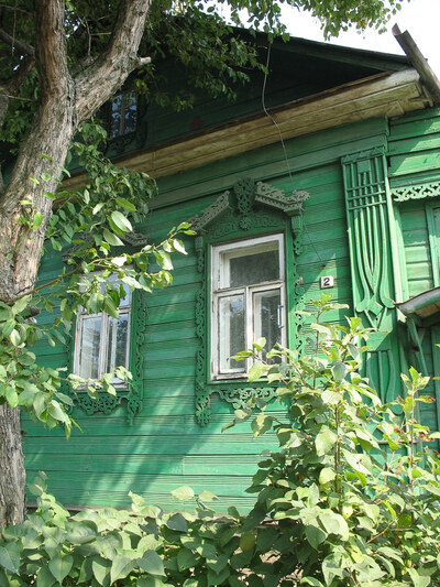 Резные наличники Ростова Великого