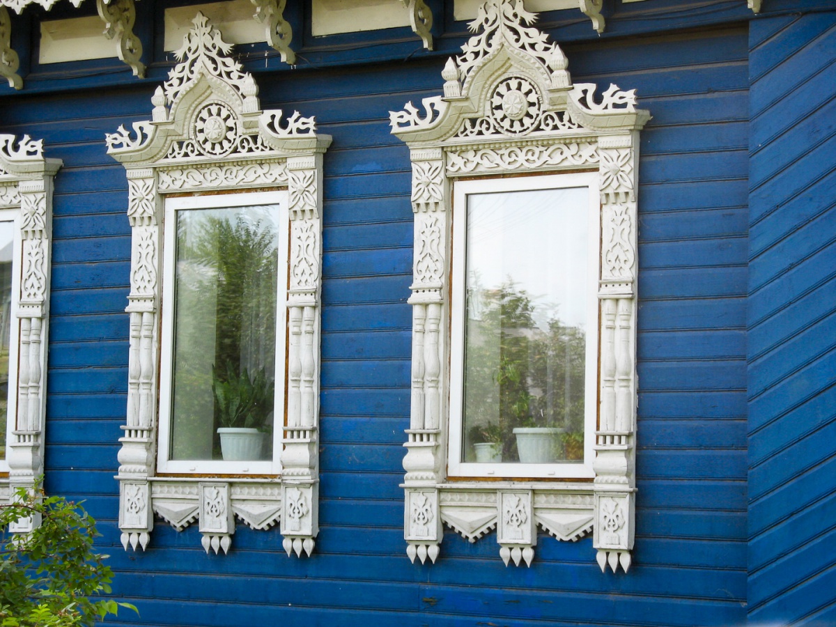 Резные наличники Ростова Великого