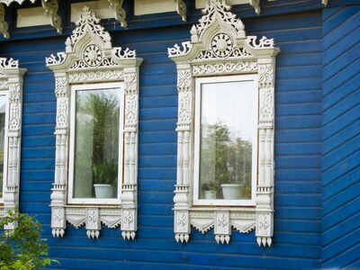 Резные наличники Ростова Великого