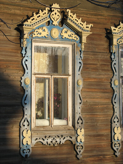 Резные наличники Ростова Великого