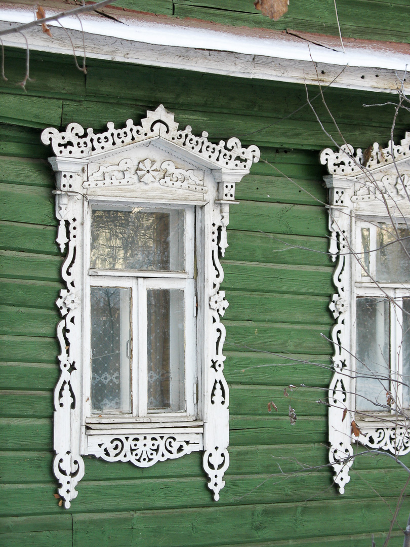 Резные наличники Ростова Великого
