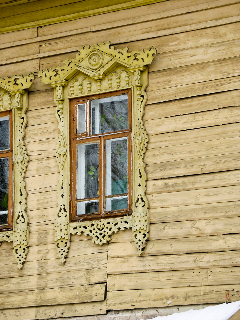 Резные наличники Ростова Великого