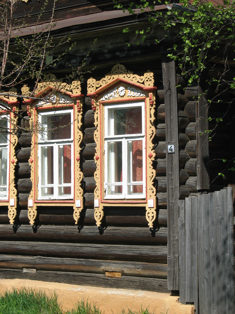 Резные наличники Ростова Великого