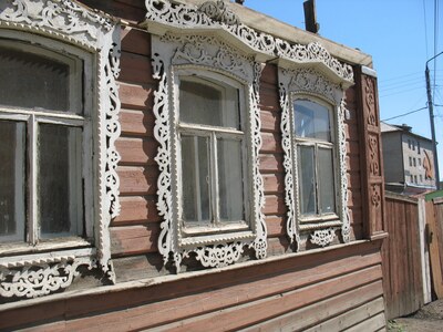 Резные наличники Ростова Великого