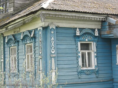 Резные наличники Ростова Великого