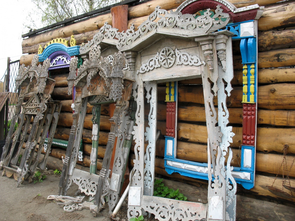 Резные наличники Ростова Великого