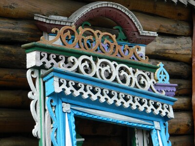 Резные наличники Ростова Великого