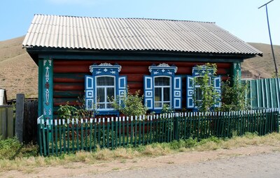 Бурятия.Большой Куналей. Семейские.