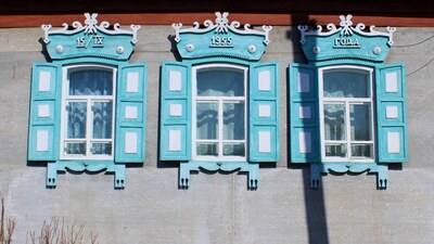 Бурятия.Байкал. Село Заречье