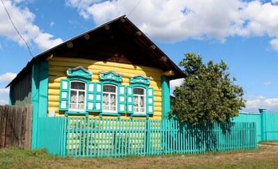 Бурятия. Никольск. Семейские.
