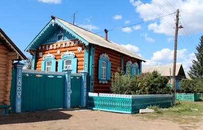 Бурятия. Никольск. Семейские.