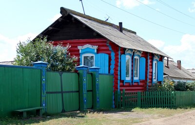 Бурятия. Никольск. Семейские.