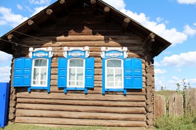 Бурятия. Никольск. Семейские.