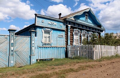 Бурятия. Никольск. Семейские.