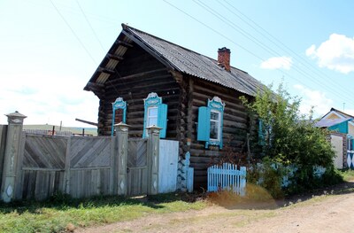 Бурятия. Никольск. Семейские.