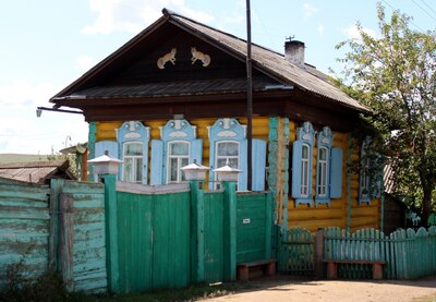 Бурятия. Никольск. Семейские.