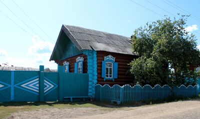 Бурятия.Никольск.Семейские