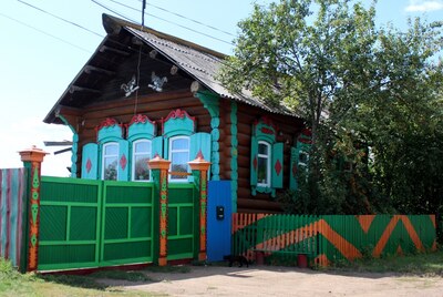 Бурятия.Никольск.Семейские