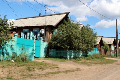 Бурятия.Никольск.Семейские