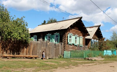 Бурятия.Никольск.Семейские