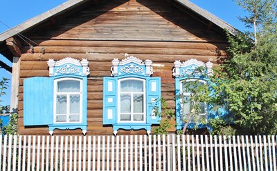 Бурятия.Новый Заган. Семейские.