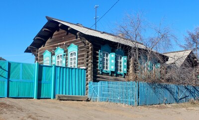 Бурятия. Село Старая Брянь. Семейские.