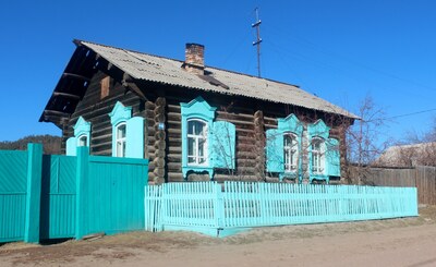 Бурятия. Село Старая Брянь. Семейские.