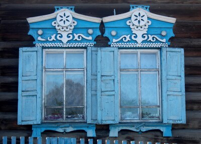 Бурятия.Старая Брянь. Семейские.