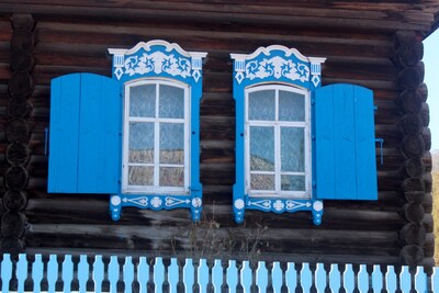 Бурятия.Старая Брянь. Семейские.