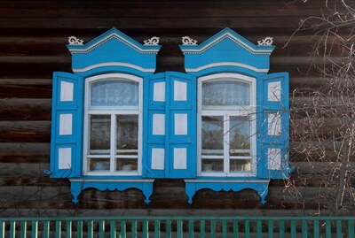 Бурятия.Старая Брянь. Семейские.