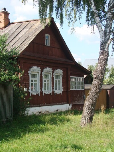 Деревяное зодчество Вереи