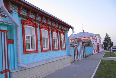 Деревянные дома в Коломне