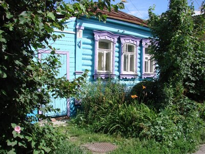 Деревянные дома в Коломне