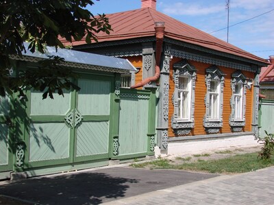 Деревянные дома в Коломне