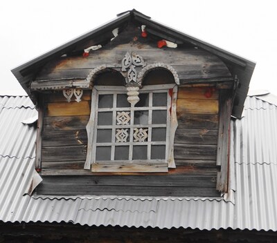 Резьба в деревне Игумново