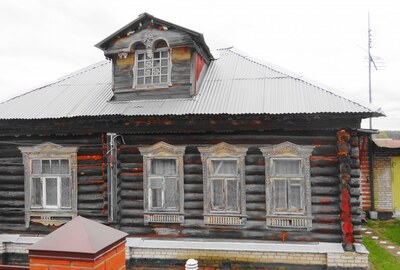 Резьба в деревне Игумново
