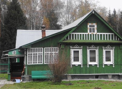 Резьба в деревне Хрипань